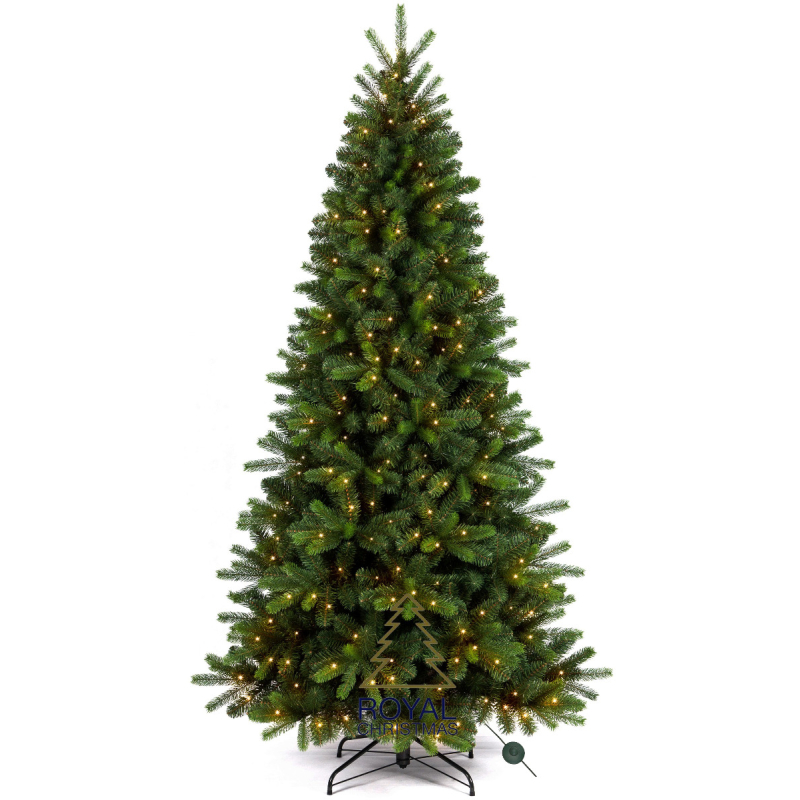 Kuenstlicher Weihnachtsbaum - Bergen PE / Luvi Premium - Warm LED 180 cm - Ein sehr natürliches Modell kuenstlicher Weihnachtsbaum, sehr geeignet für Dekoration. Mit