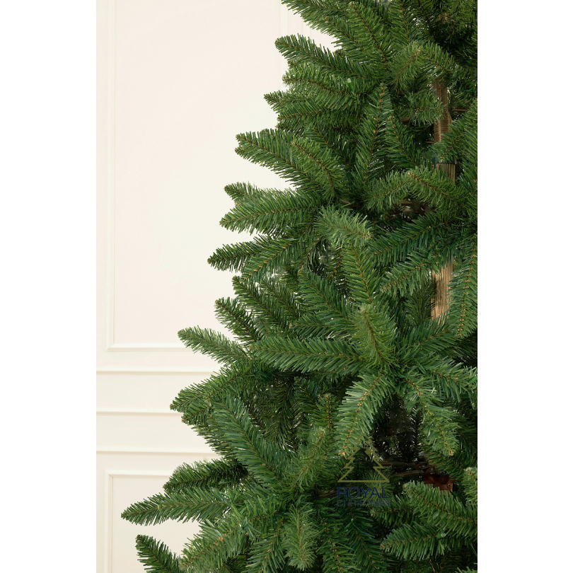 Randaco Künstlicher Weihnachtsbaum 120cm - Schwer Entflammbarer PVC Tannenbaum Mit 200 Zweigen