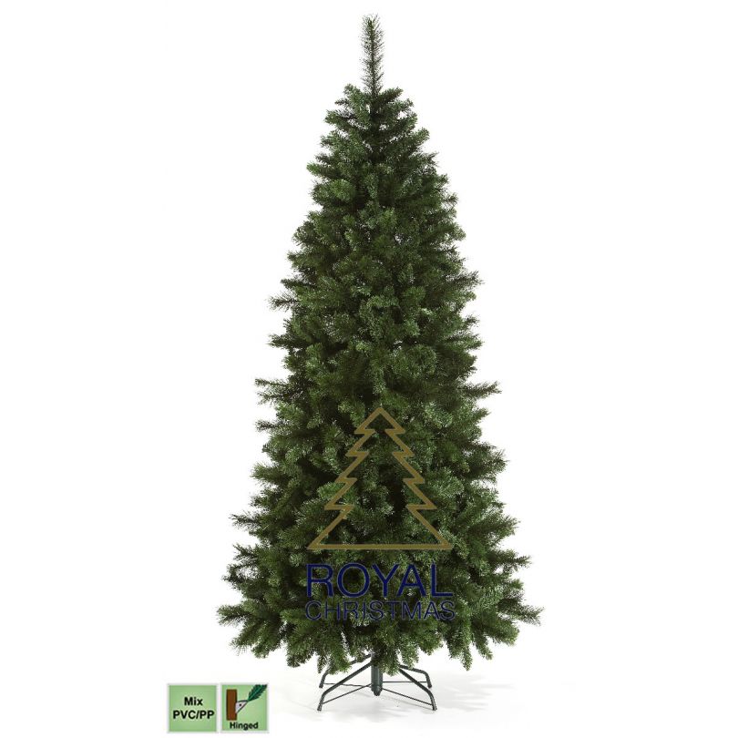 Kuenstlicher Weihnachtsbaum Montana PP (Kiefer) / Luvi (PVC) Schlank