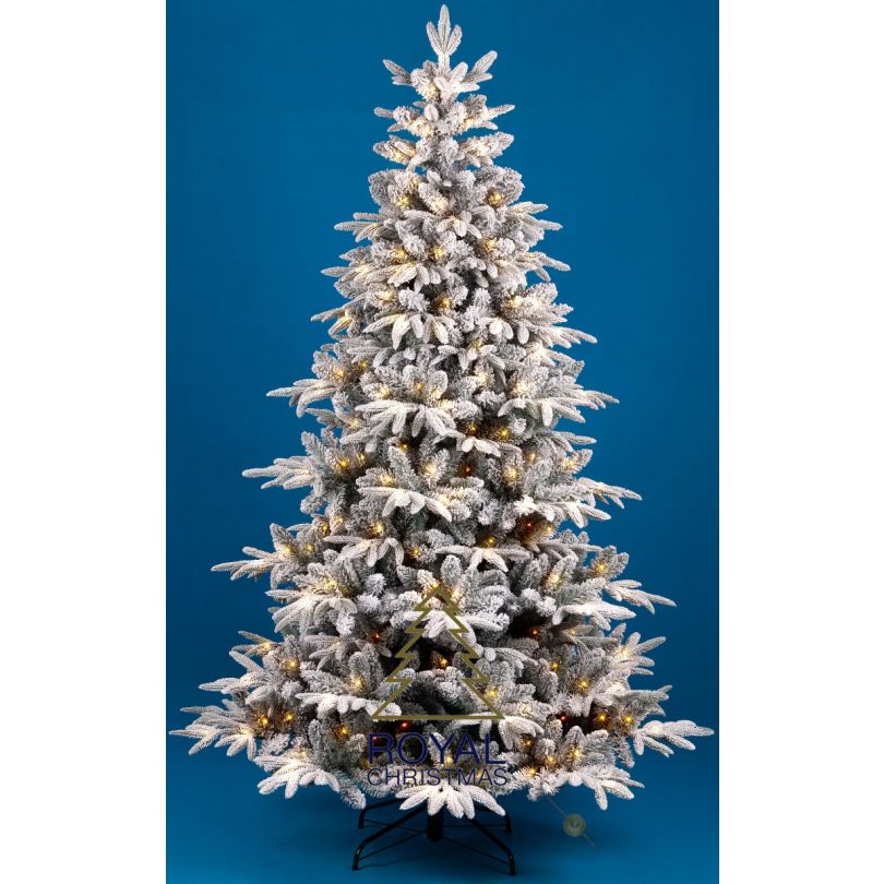 Kuenstlicher Weihnahtsbaum - Gillam PE / Luvi - Schnee - Smart Warm LED 