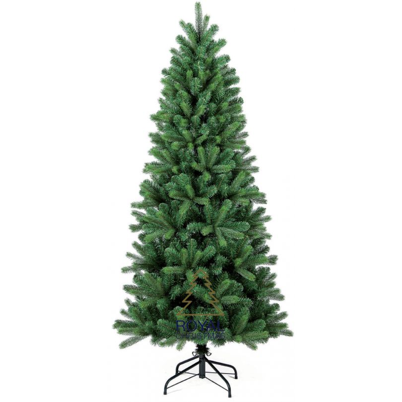 Extra Schmaler Kuenstlicher Weihnachtsbaum - Alaska PE (Spritzguss 